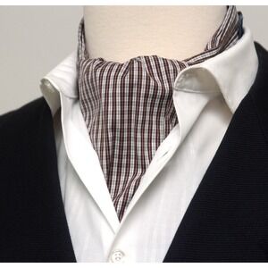 NWT‎ Cotton Men's Cravat Ascot Gift Box A231